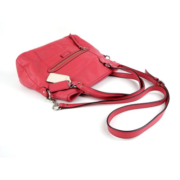 Coach Daisy Mia Coral Leather Shoulder Bag Crossbody Purse F23901 - Picture 4 of 16